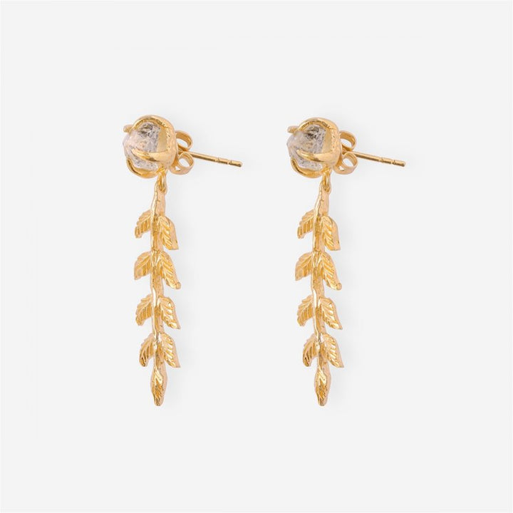 Goddesses Garden minđuše – Herkimer dijamant